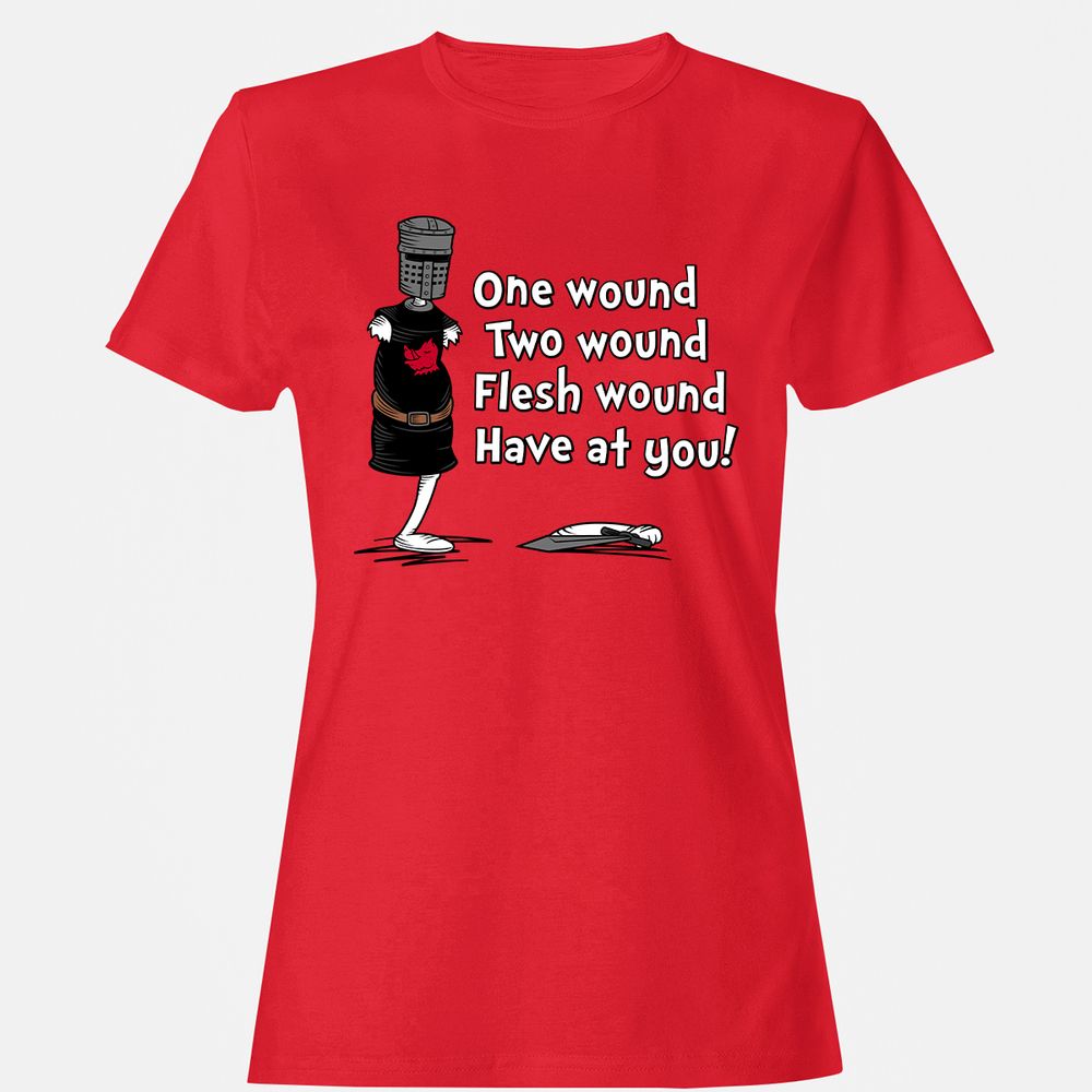 Women's T-Shirt - KDY517HC - Red - 13