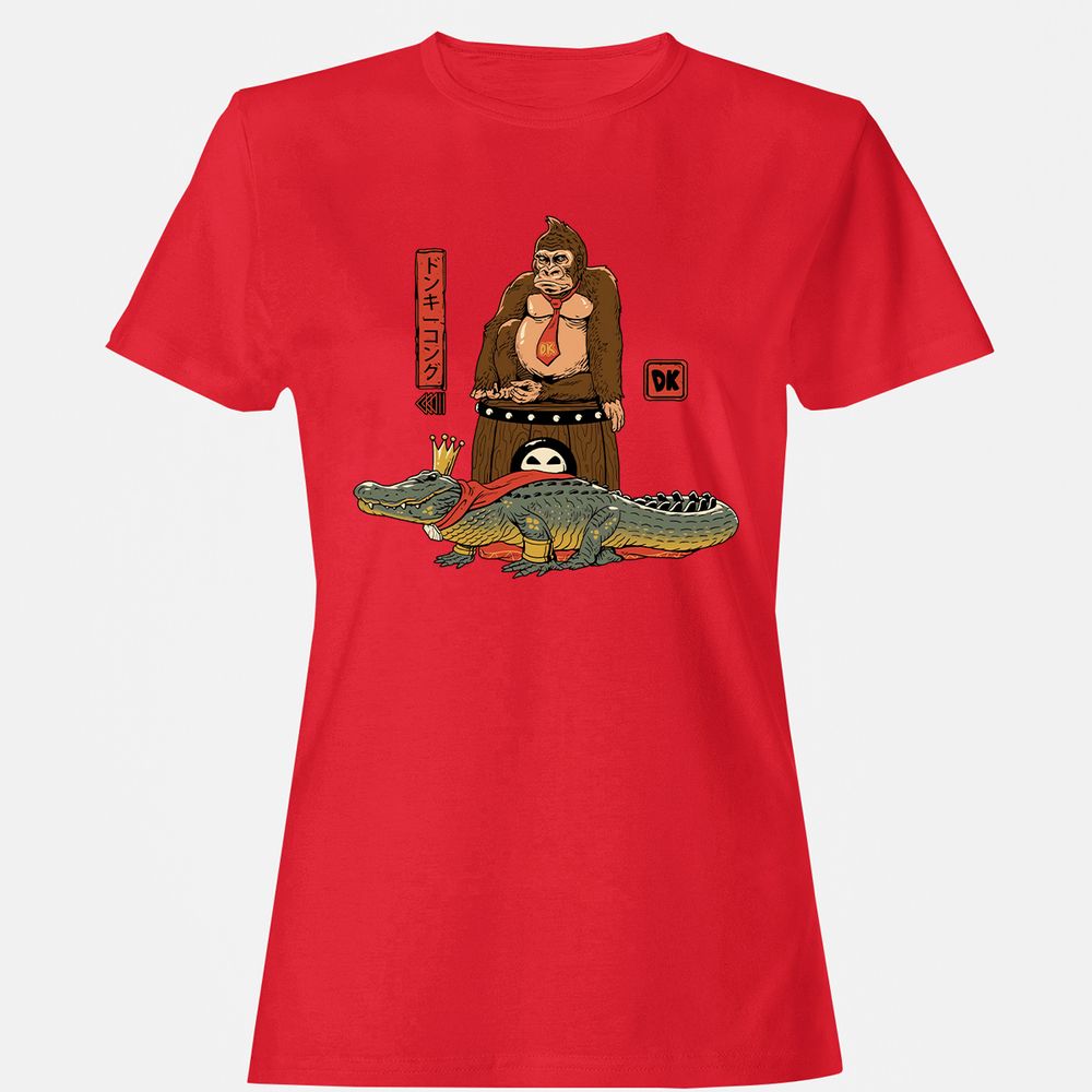 Women's T-Shirt - Z3PDH1FM - Red - 13