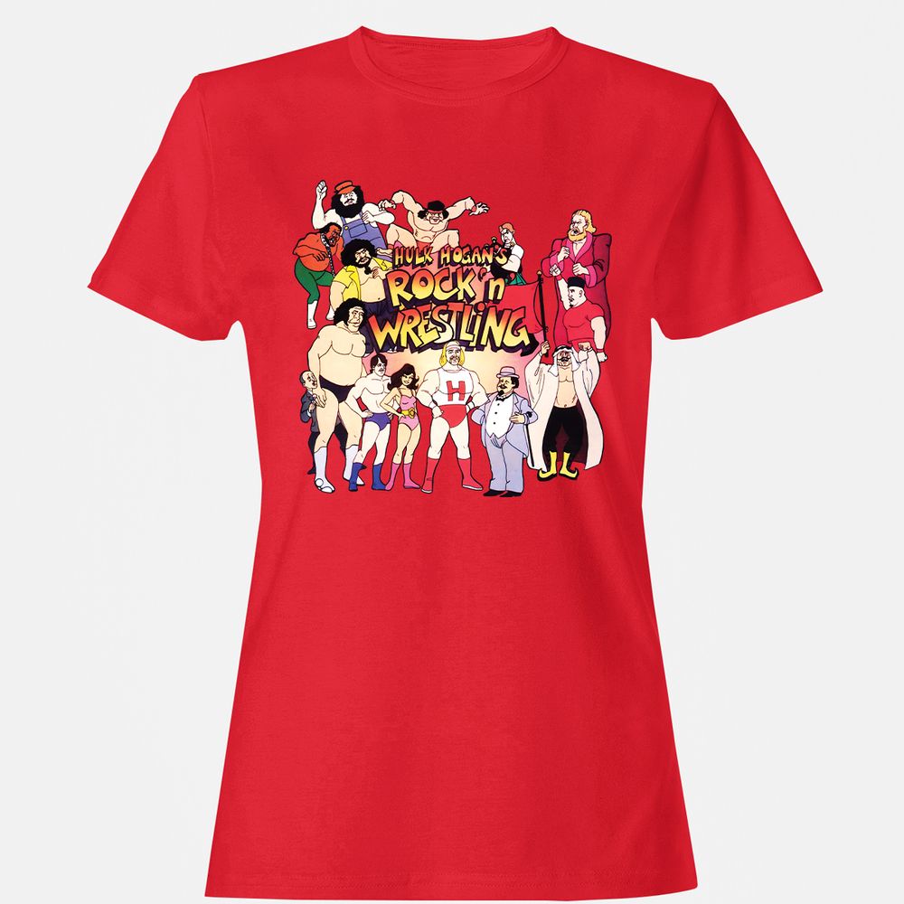 Women's T-Shirt - U8JVPBZP - Red - 13