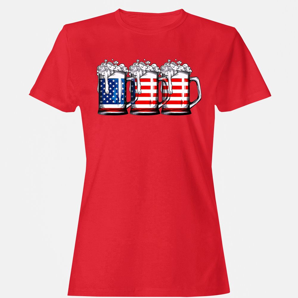 Women's T-Shirt - MT712VCF - Red - 13