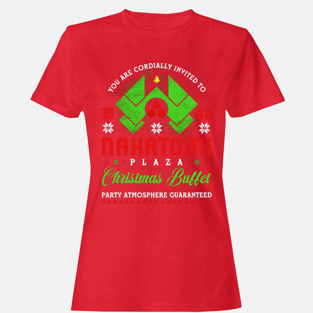 Women's T-Shirt - X77WWAEV - Red - 13