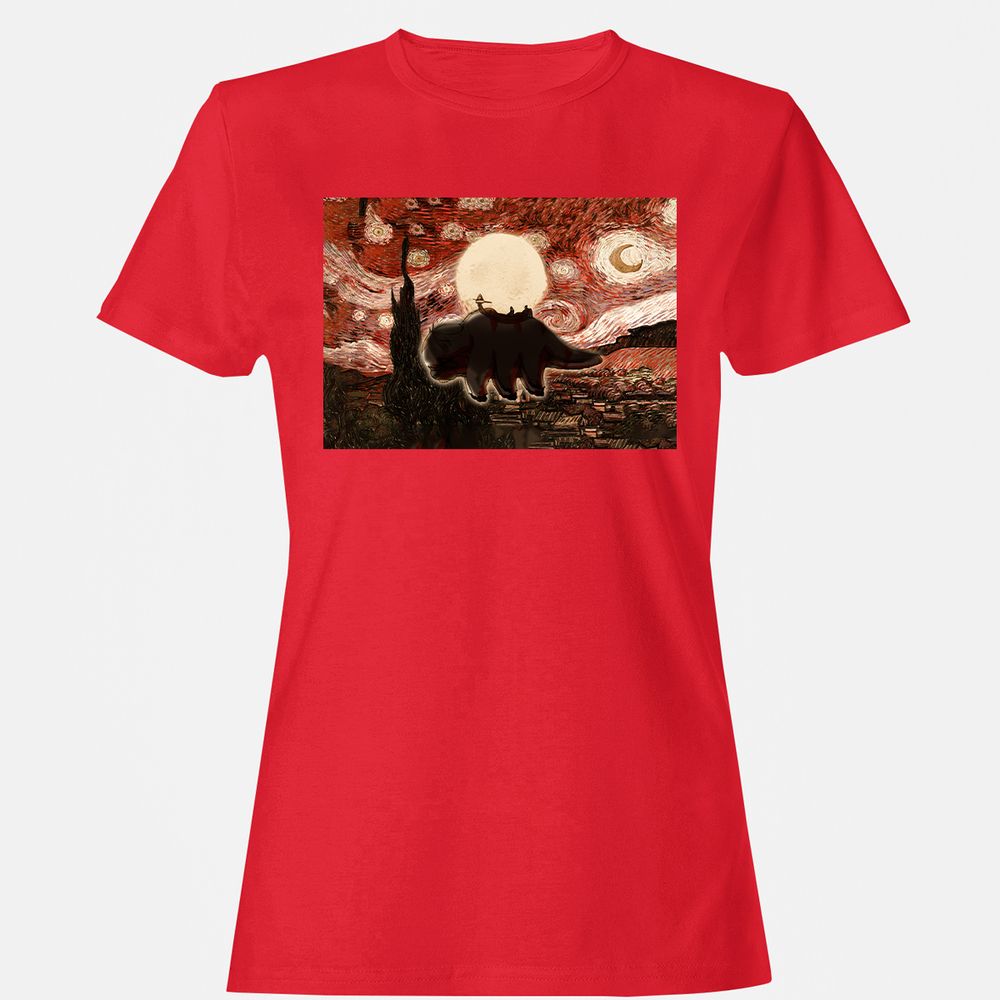 Women's T-Shirt - EN6CX93M - Red - 13