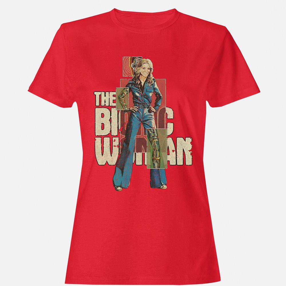 Women's T-Shirt - SJR7HYZB - Red - 13