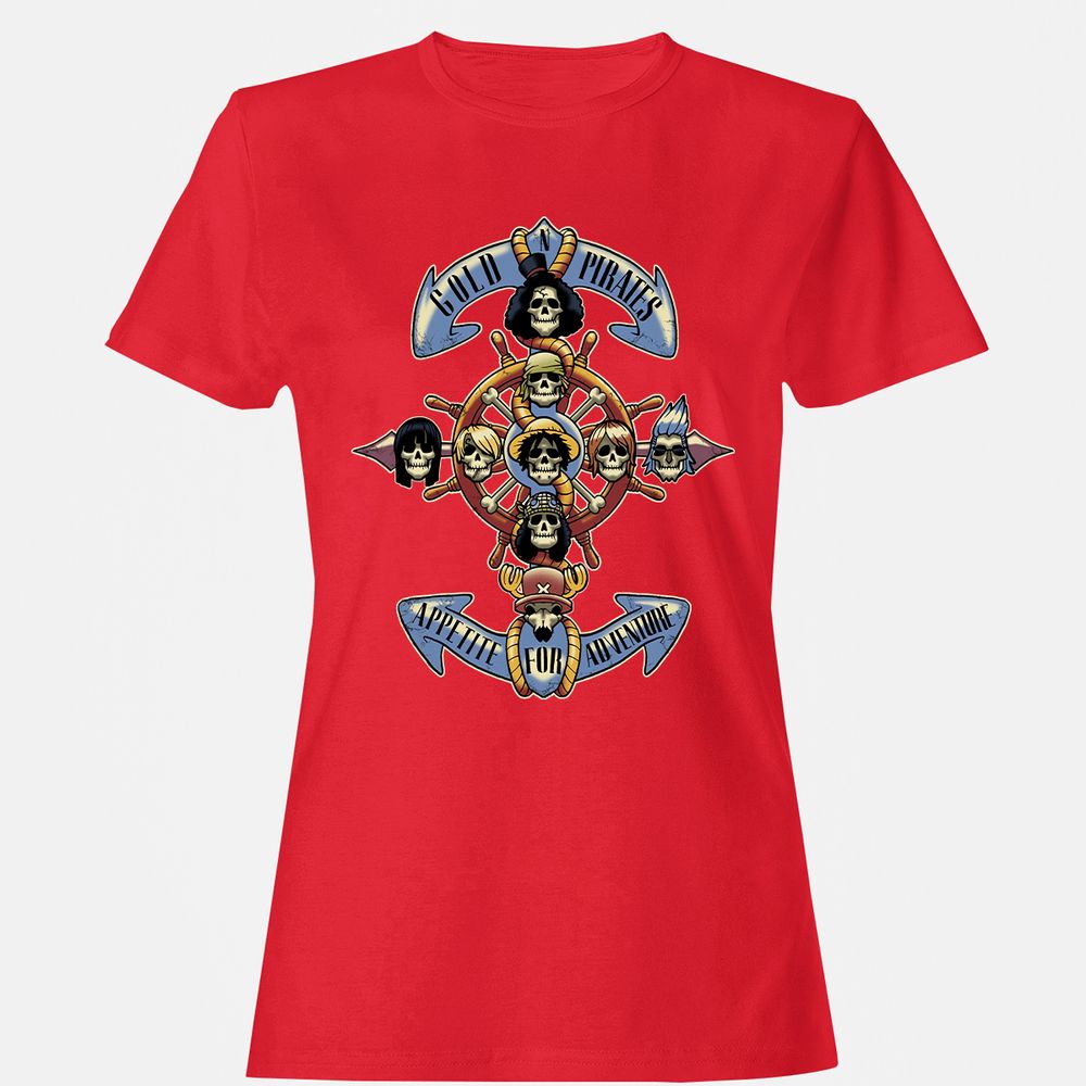 Women's T-Shirt - QKD6CBW2 - Red - 13
