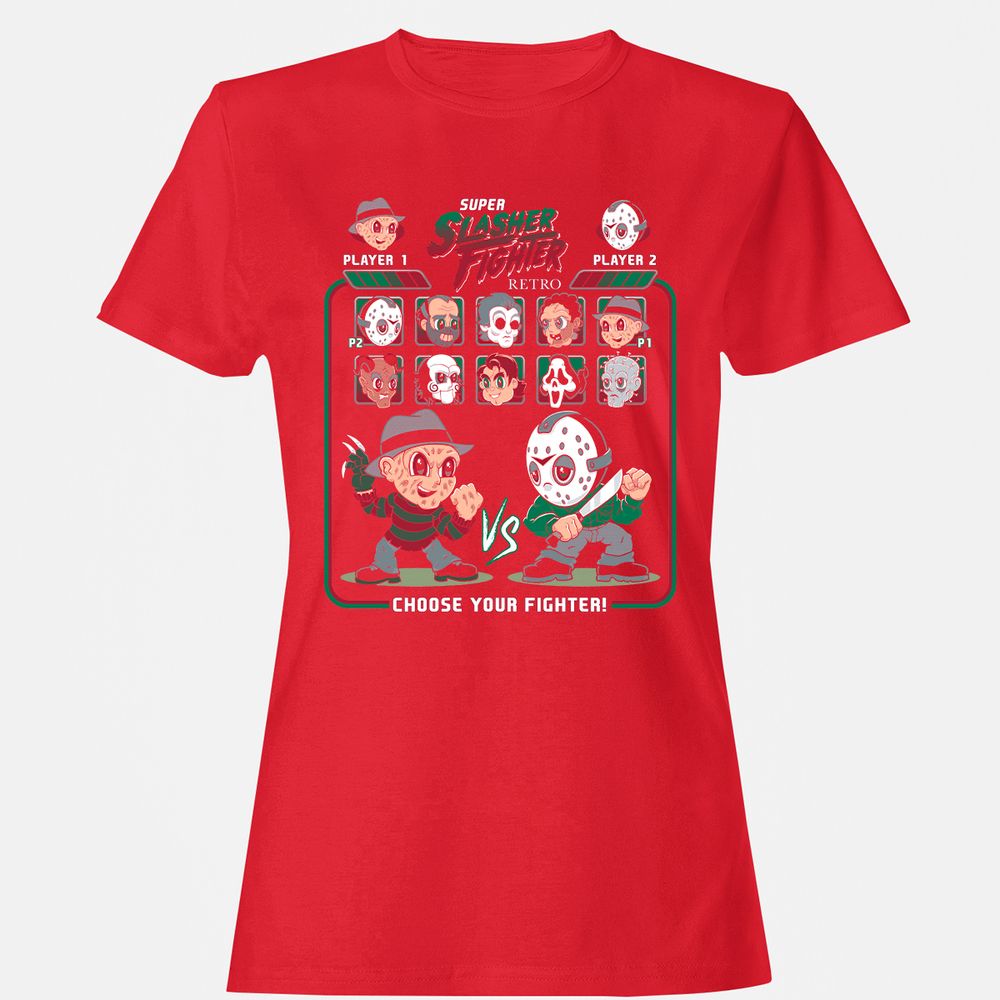 Women's T-Shirt - JG7RN8WS - Red - 13