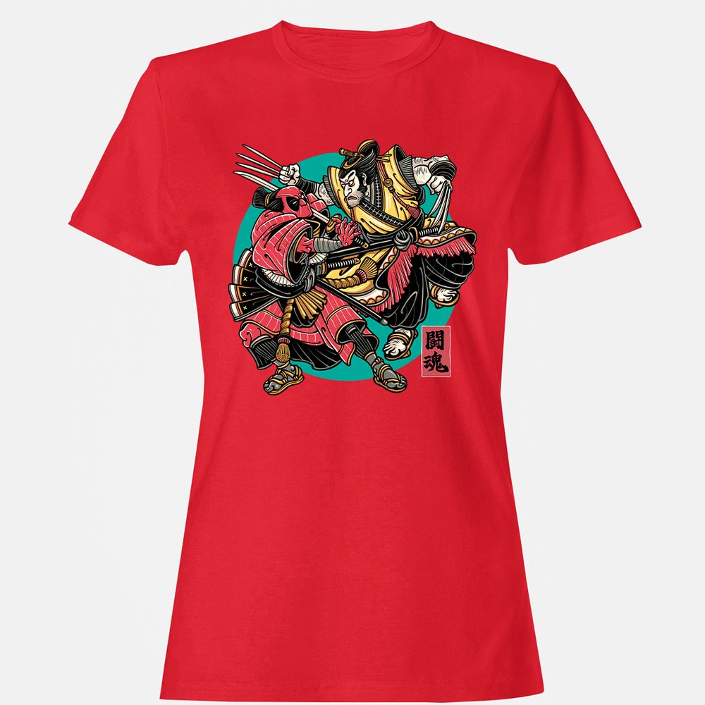 Women's T-Shirt - 3A5LNKXD - Red - 13