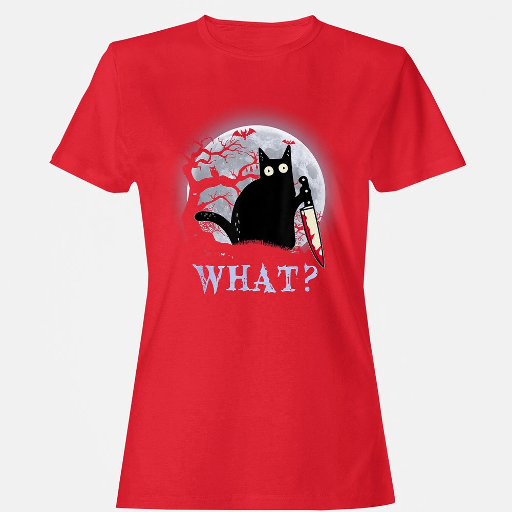 Women's T-Shirt - ELTKGXMF - Red - 13