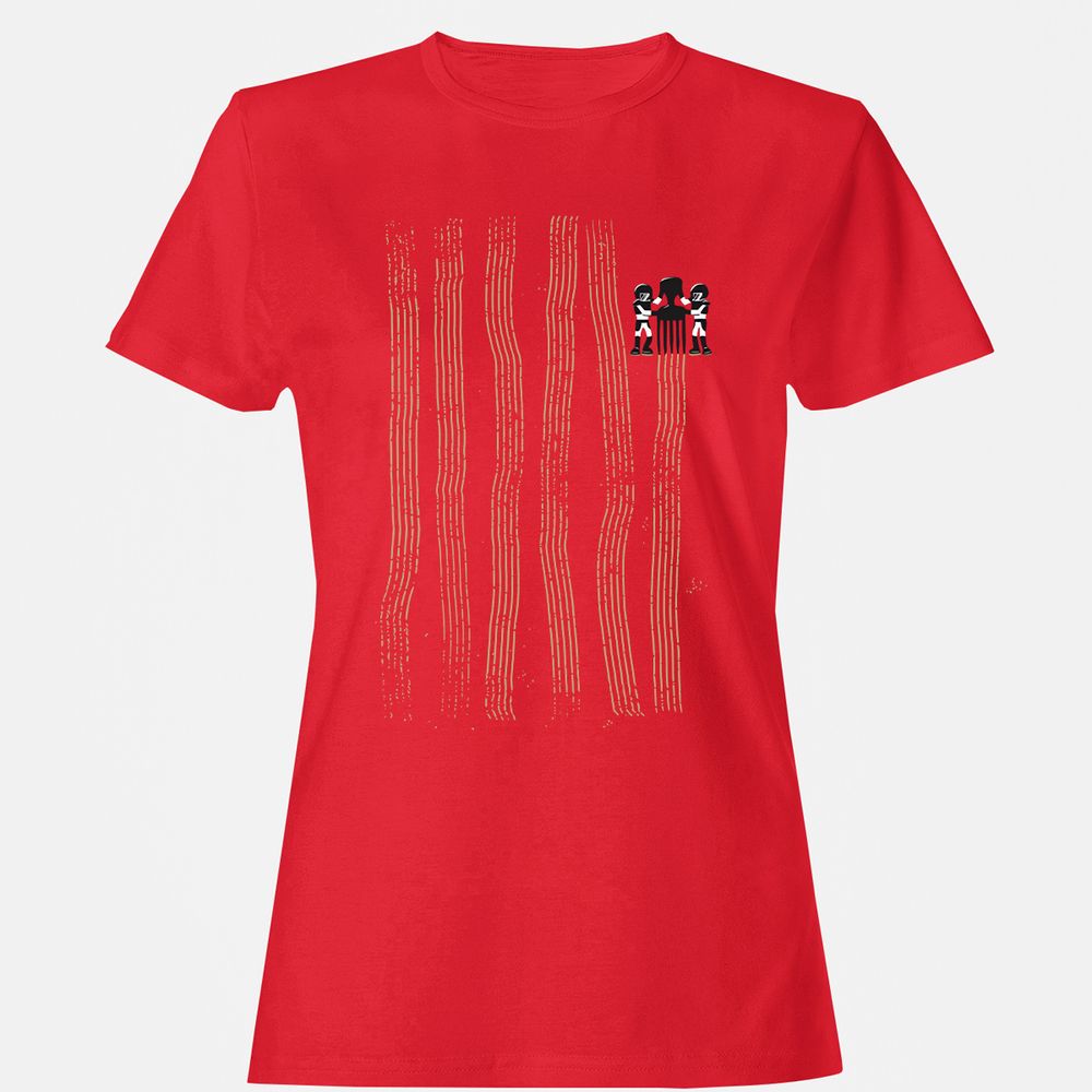Women's T-Shirt - 8UC3CNN6 - Red - 13