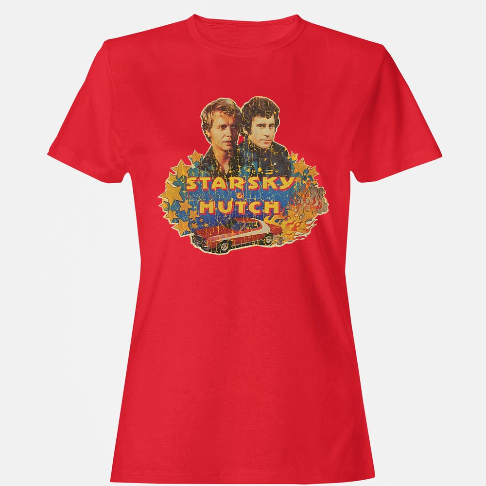 Women's T-Shirt - 86GLHBZY - Red - 13