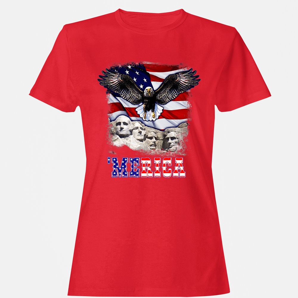 Women's T-Shirt - SMW588DT - Red - 13