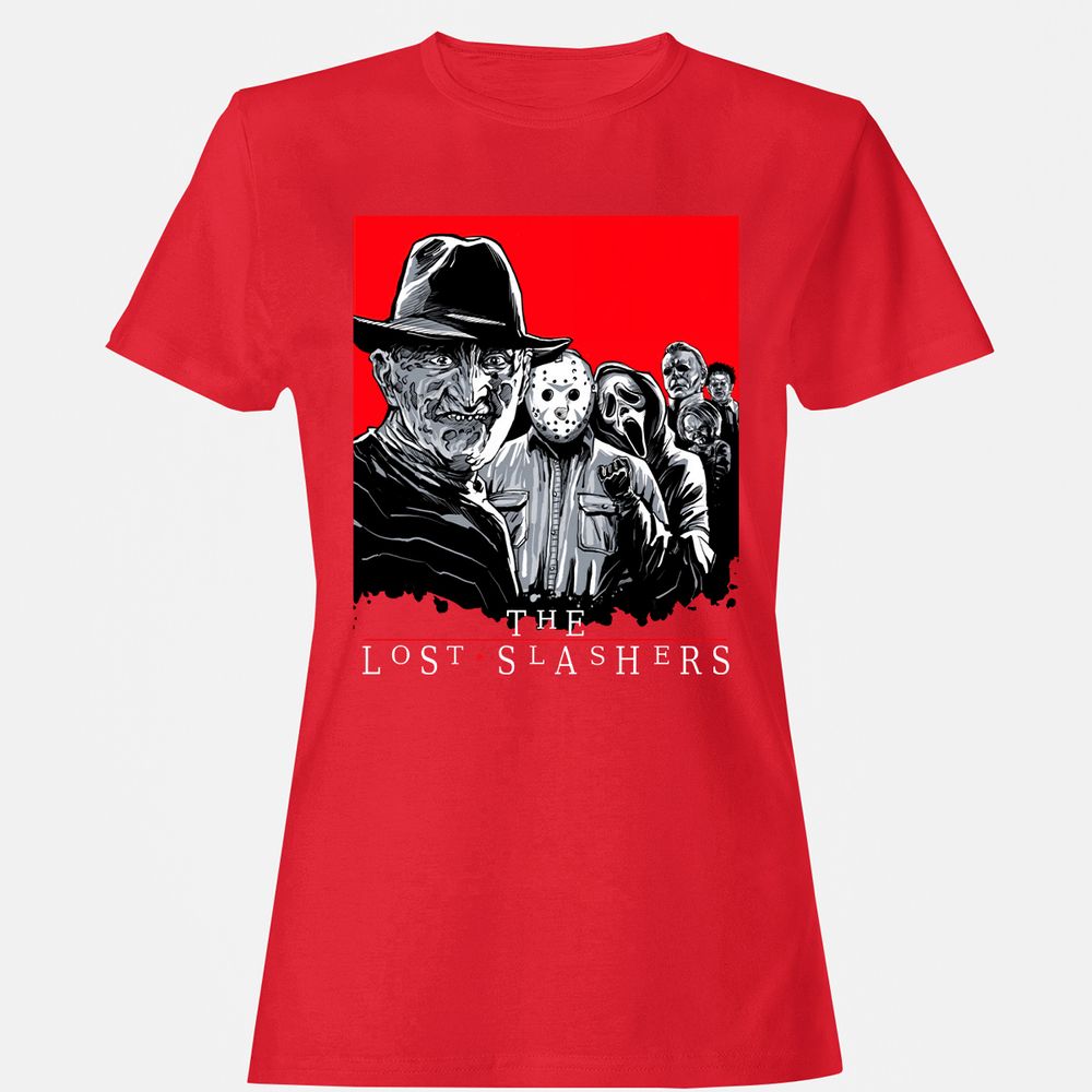 Women's T-Shirt - 876NX6NJ - Red - 13