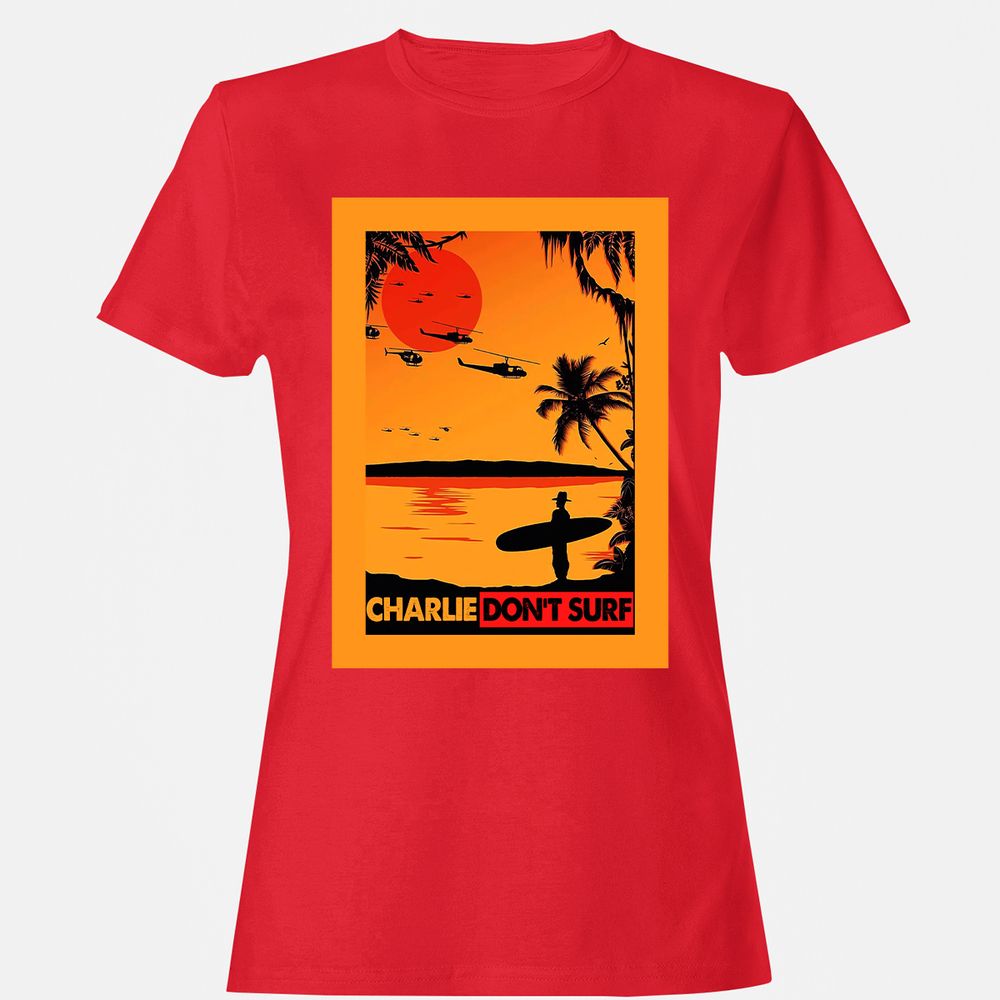 Women's T-Shirt - RLH2EABS - Red - 13