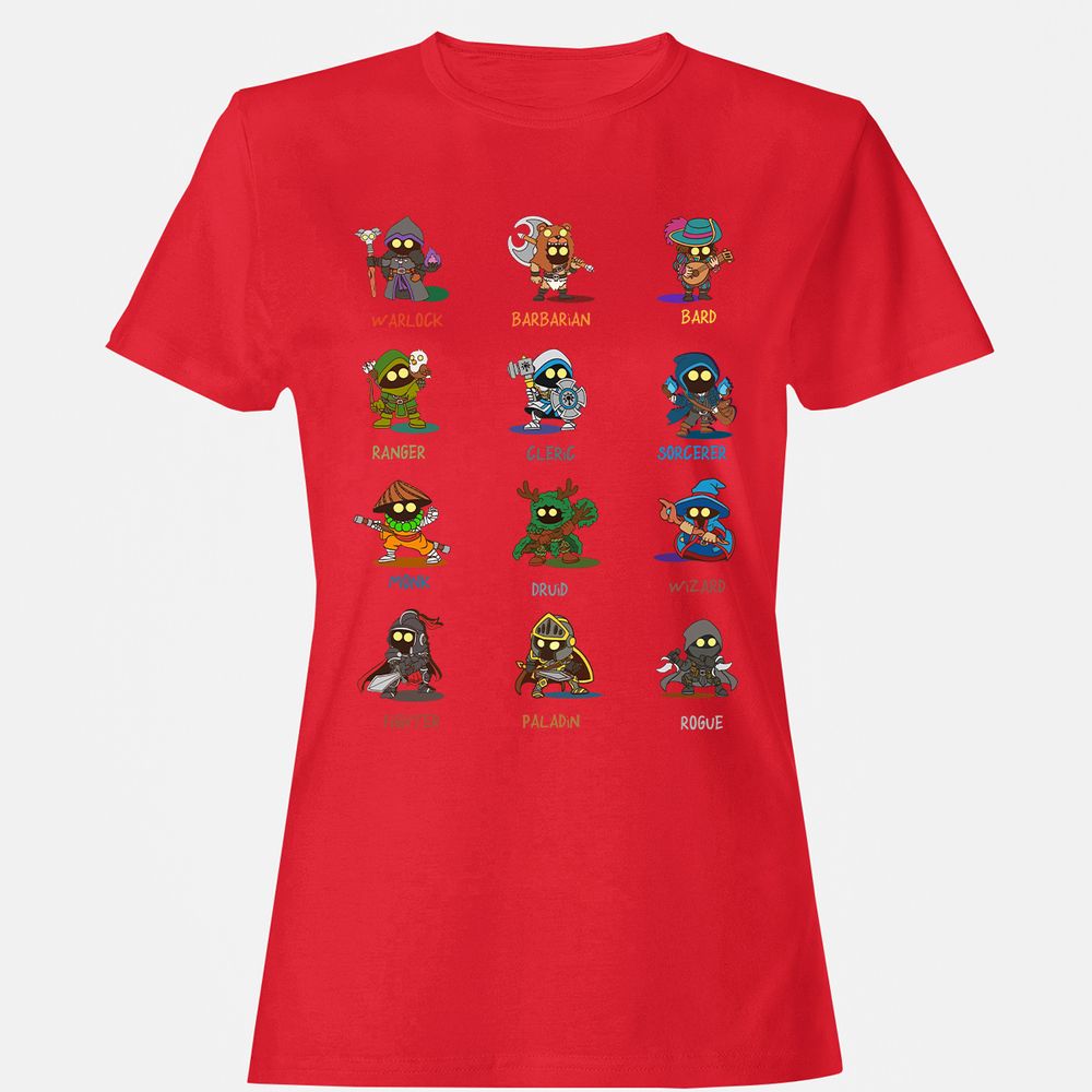 Women's T-Shirt - 3TNWDMTT - Red - 13