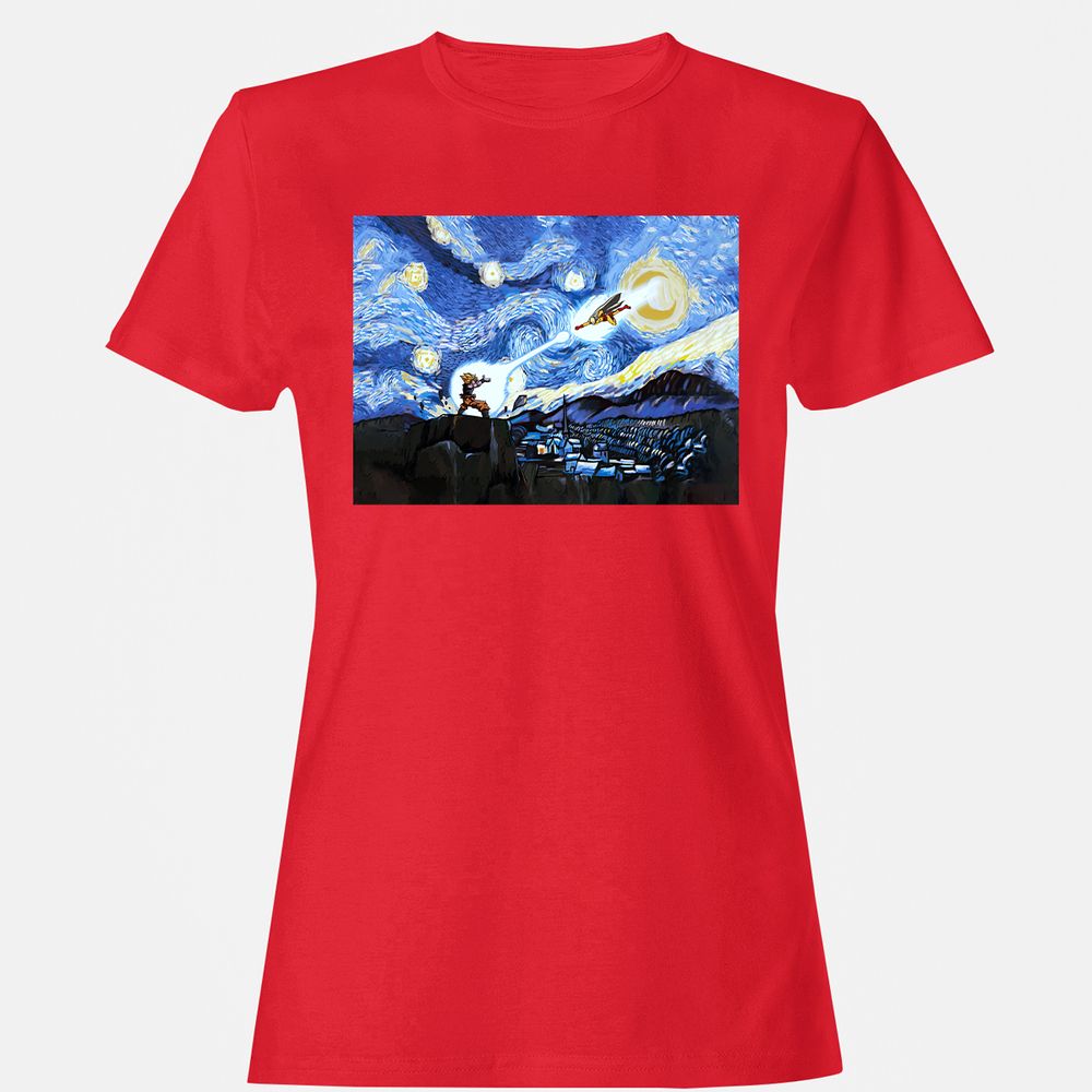 Women's T-Shirt - 3PBC5XXT - Red - 13