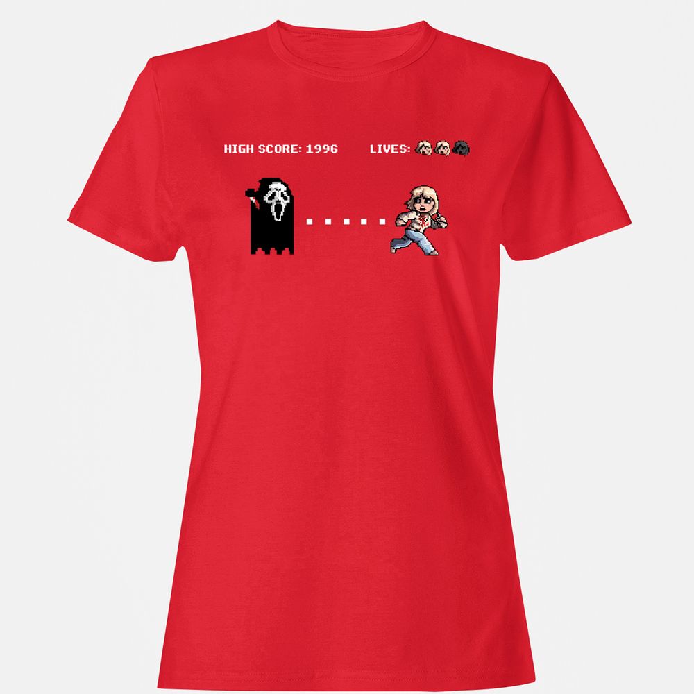 Women's T-Shirt - 8V9KTFYF - Red - 13