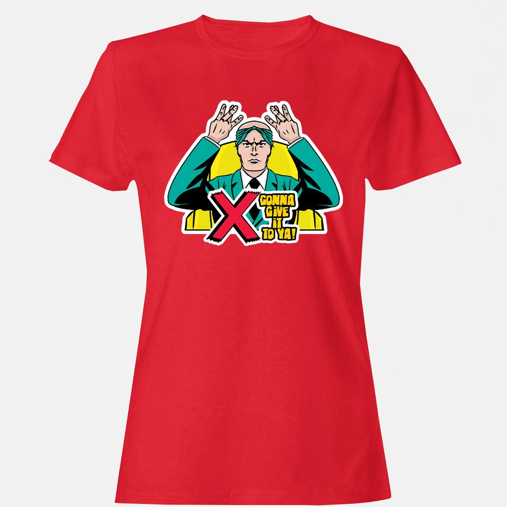 Women's T-Shirt - APVKE9WZ - Red - 13