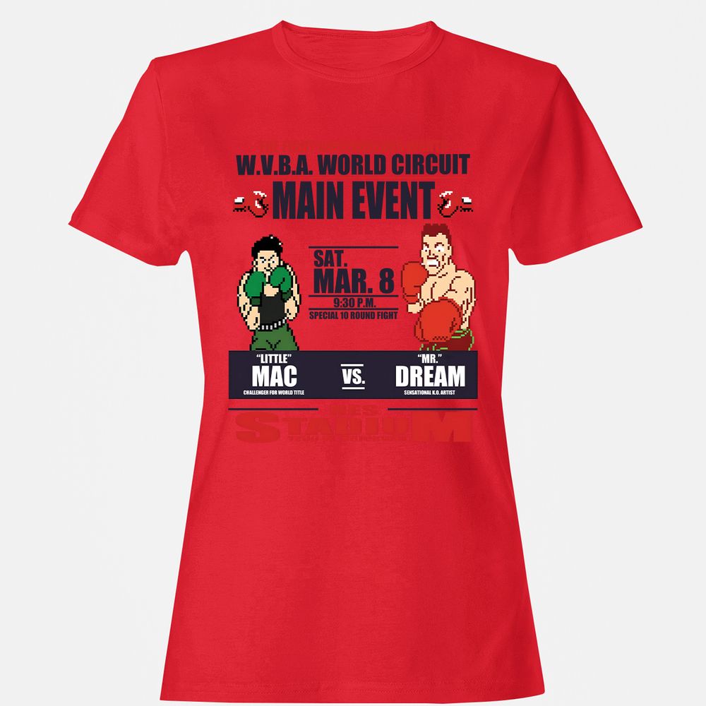 Women's T-Shirt - 7XG5E9MQ - Red - 13