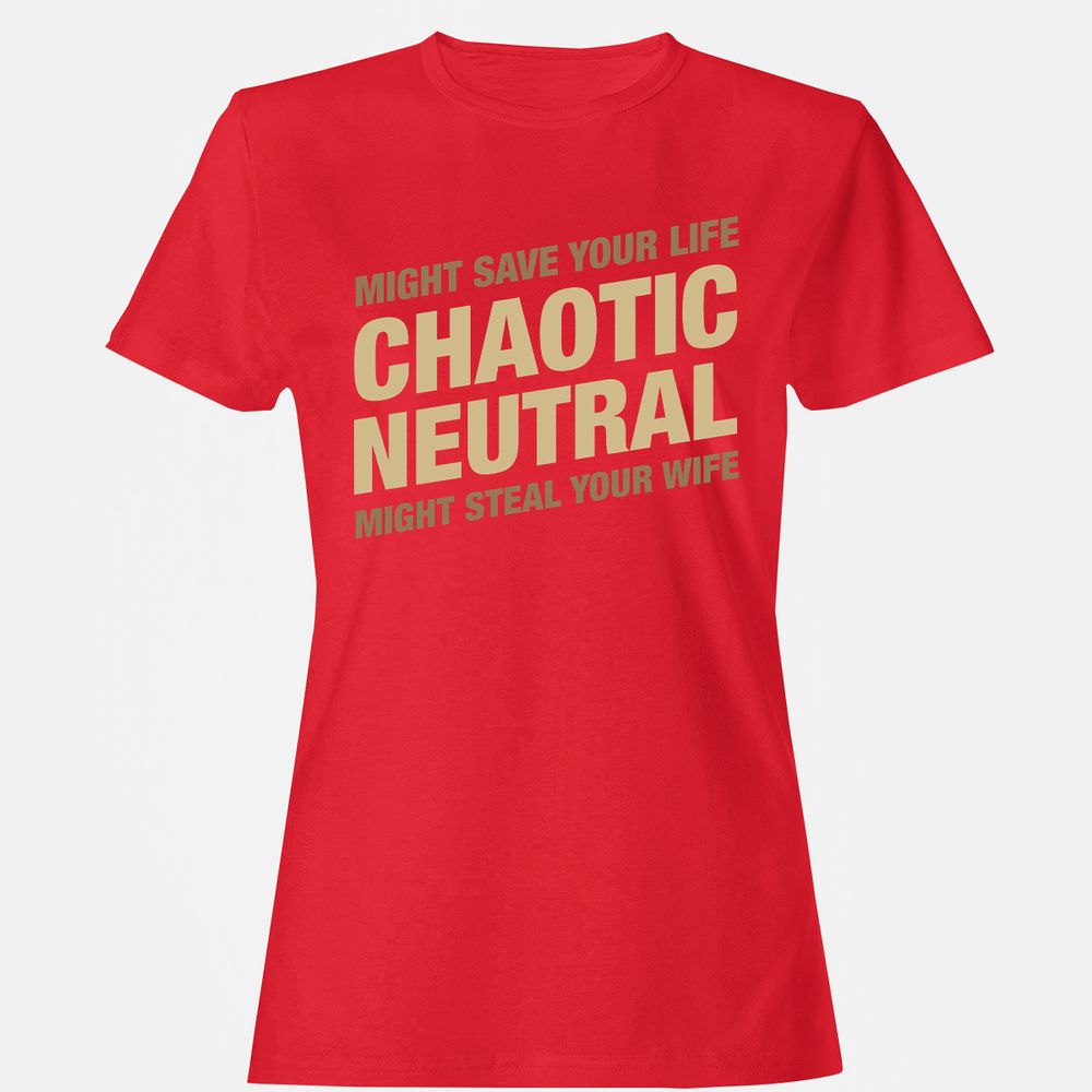 Women's T-Shirt - PYDKF73M - Red - 13