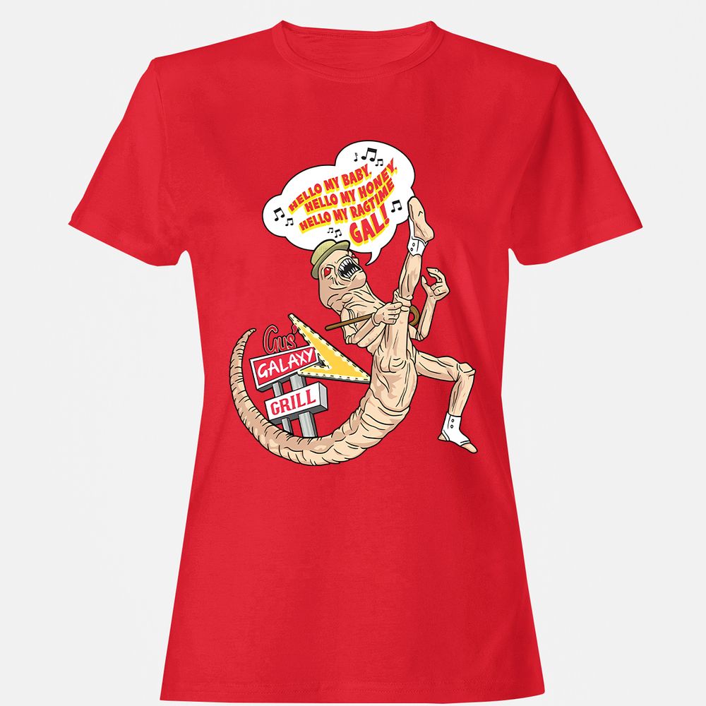 Women's T-Shirt - UA1DXSB4 - Red - 13