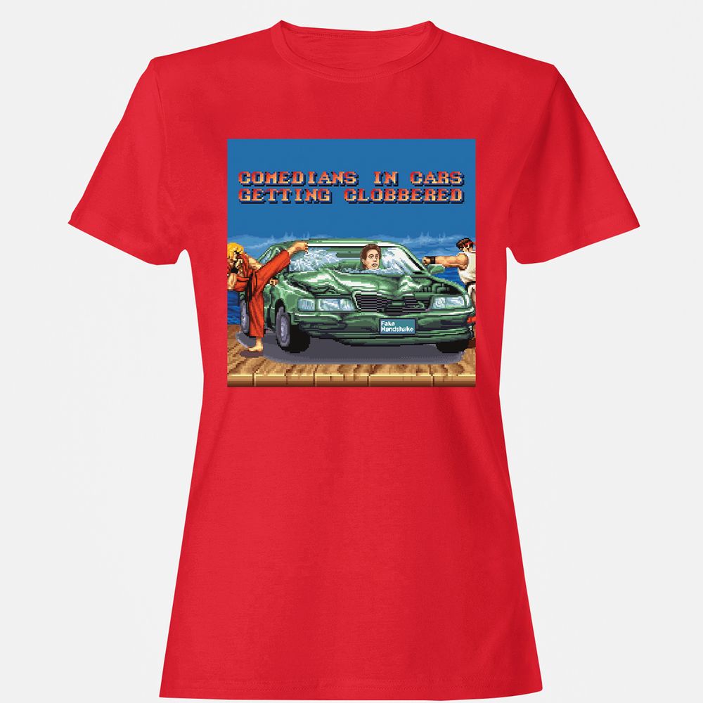 Women's T-Shirt - DX8CZP5R - Red - 13