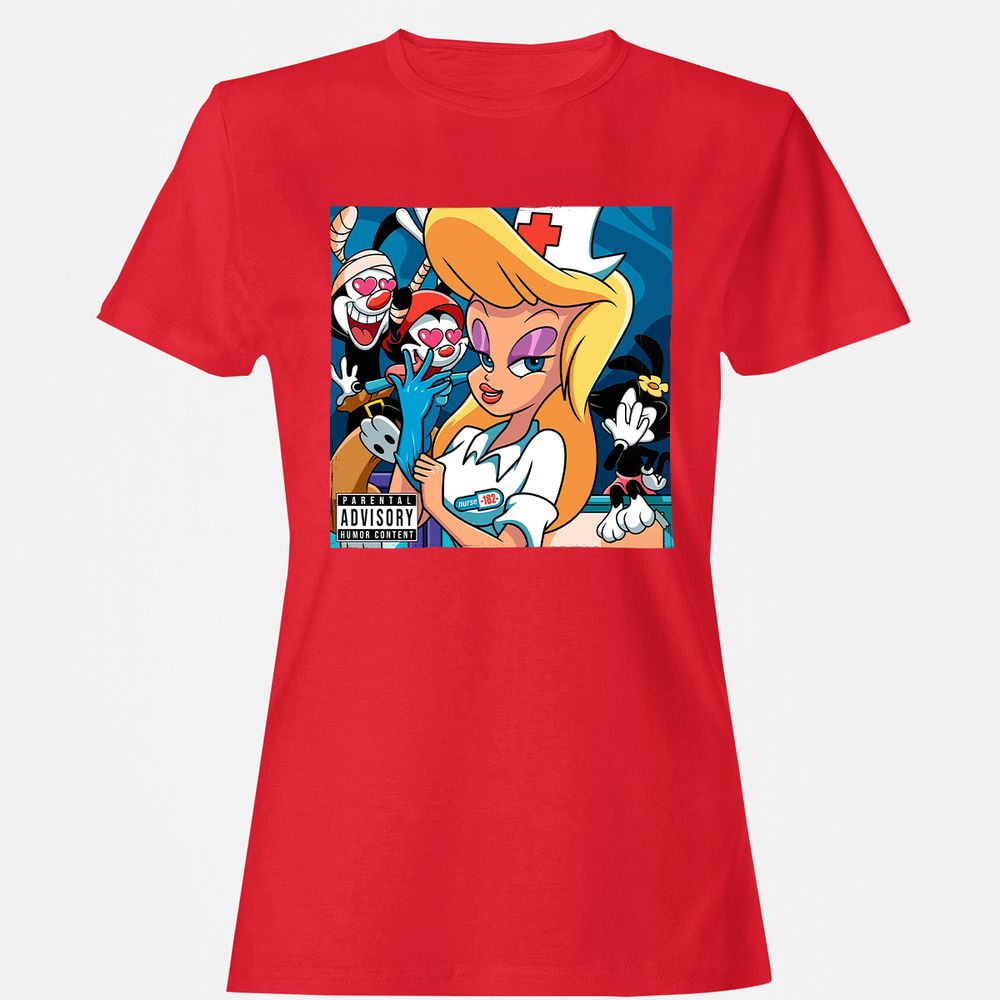 Women's T-Shirt - 7BA1R2C5 - Red - 13