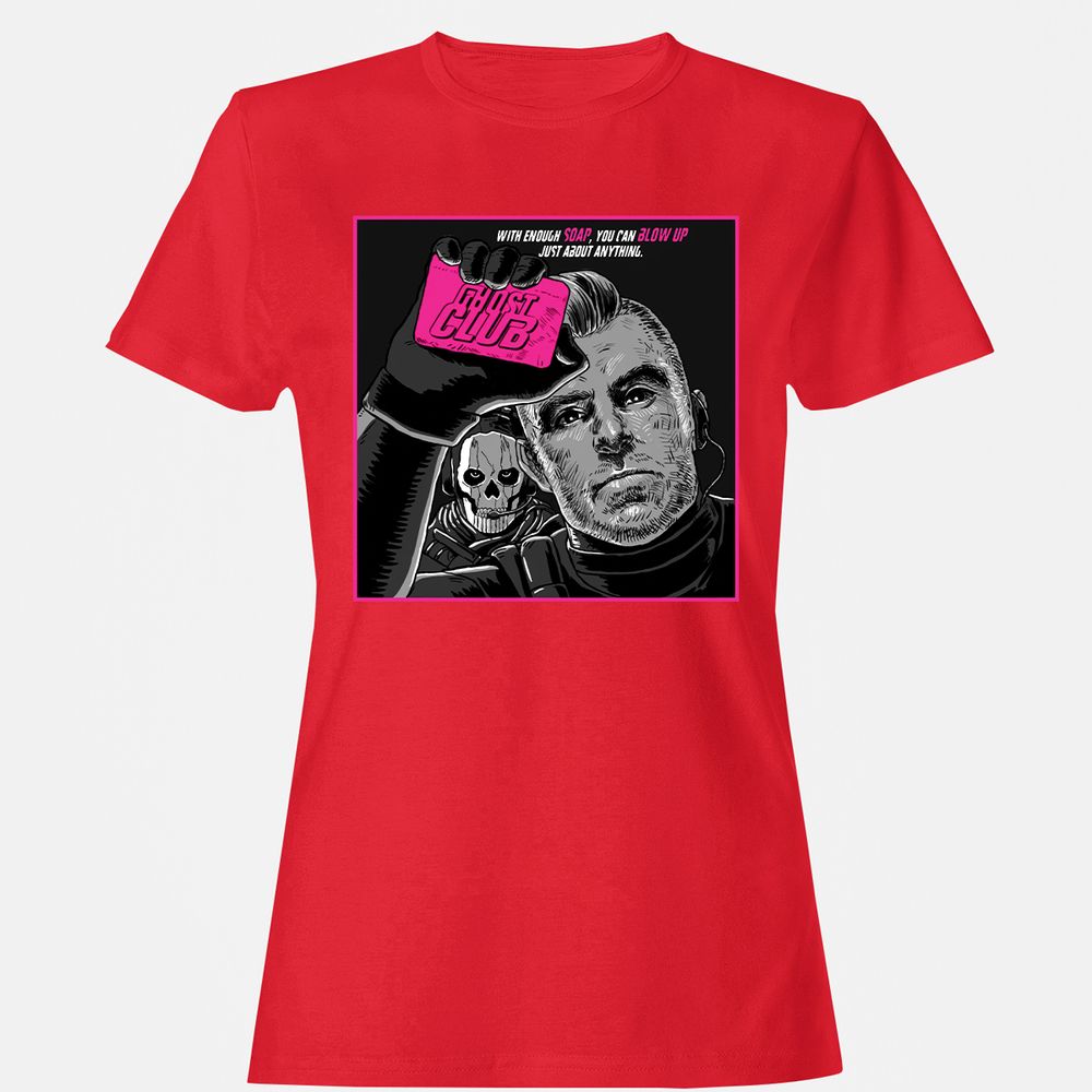 Women's T-Shirt - DX6M3TD6 - Red - 13