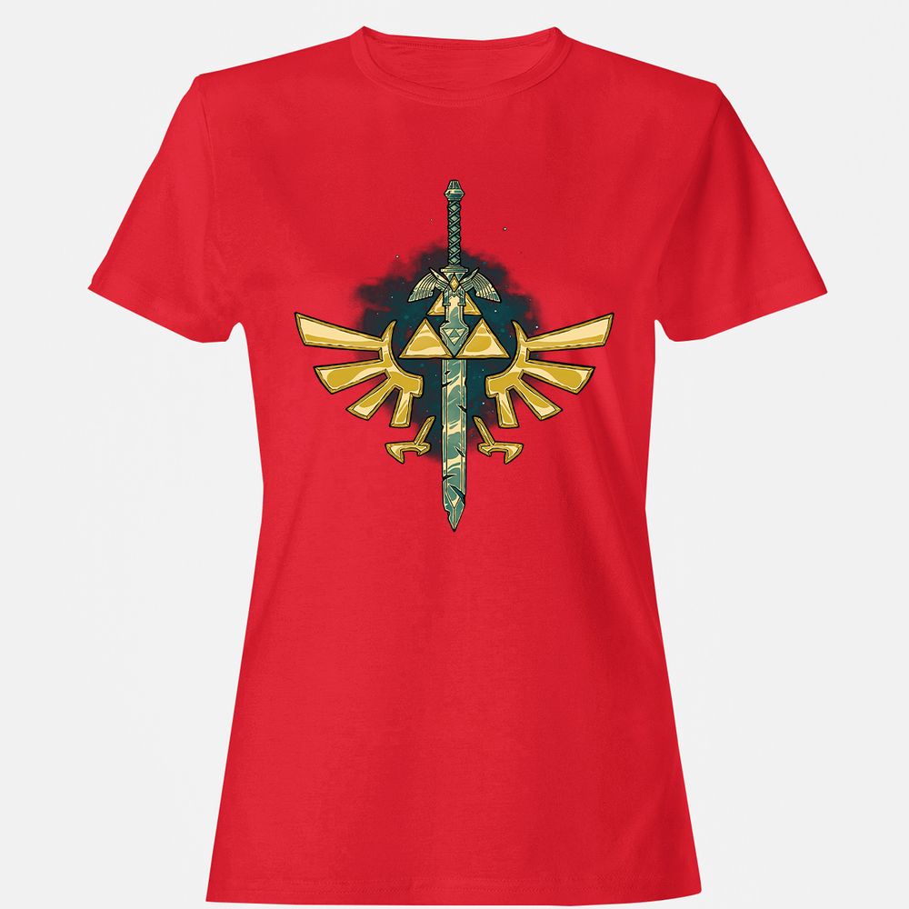 Women's T-Shirt - RB8SNQZJ - Red - 13