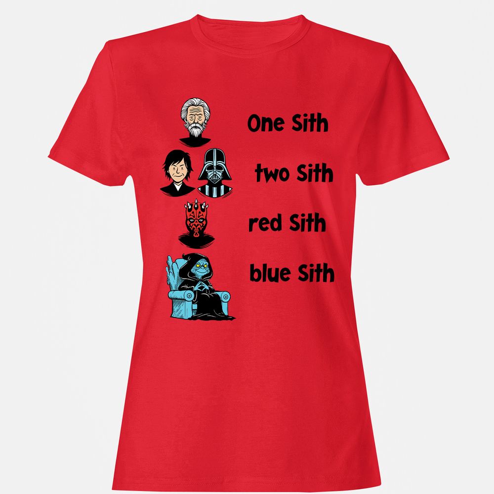 Women's T-Shirt - 71FZVAFR - Red - 13