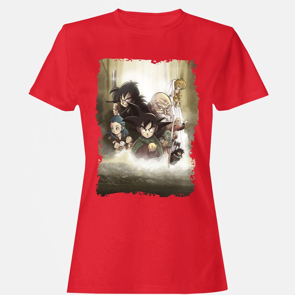 Women's T-Shirt - XM8581L9 - Red - 13