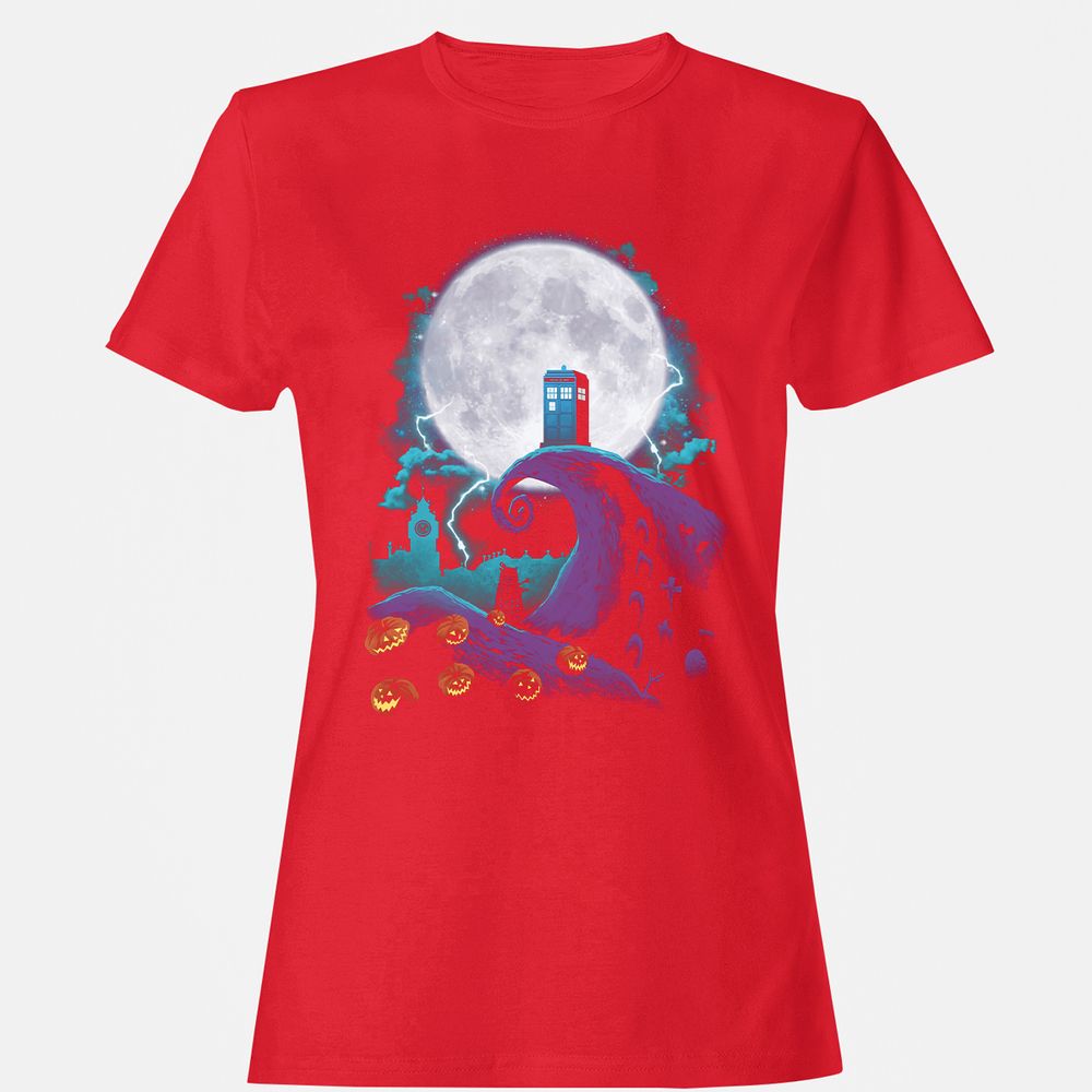 Women's T-Shirt - 3PFLHUX4 - Red - 13