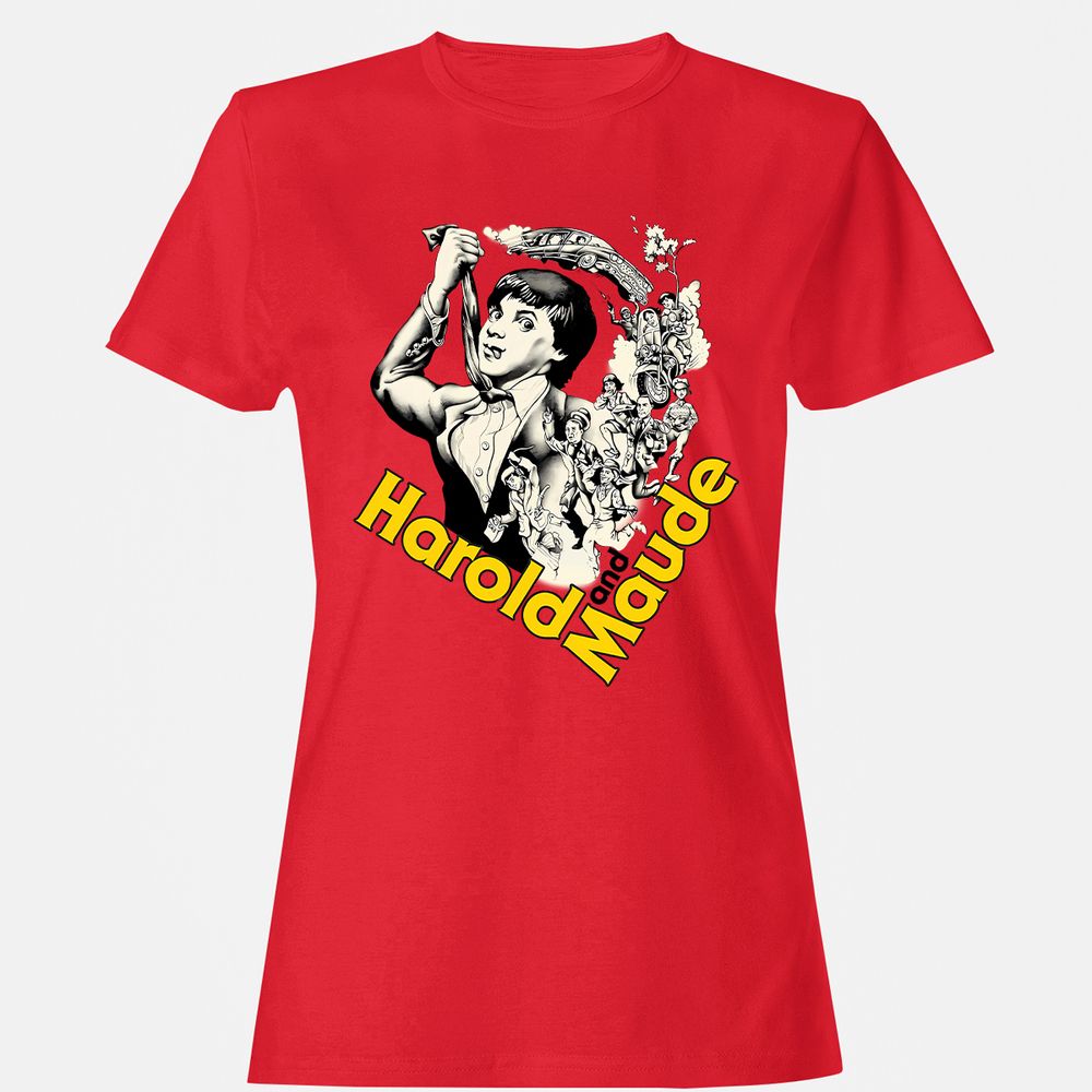 Women's T-Shirt - KFKLYUGH - Red - 13