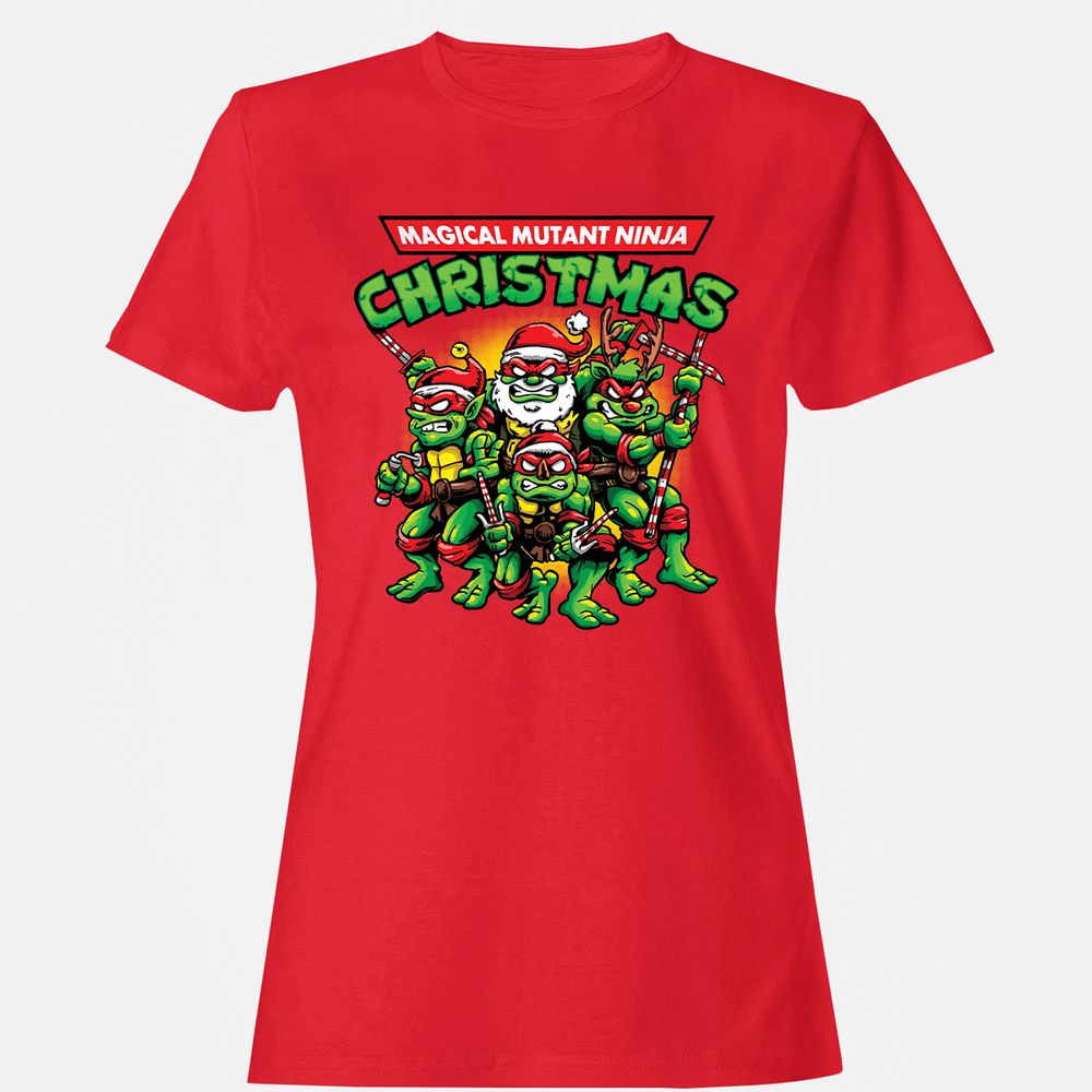 Women's T-Shirt - 48ZASNZK - Red - 13