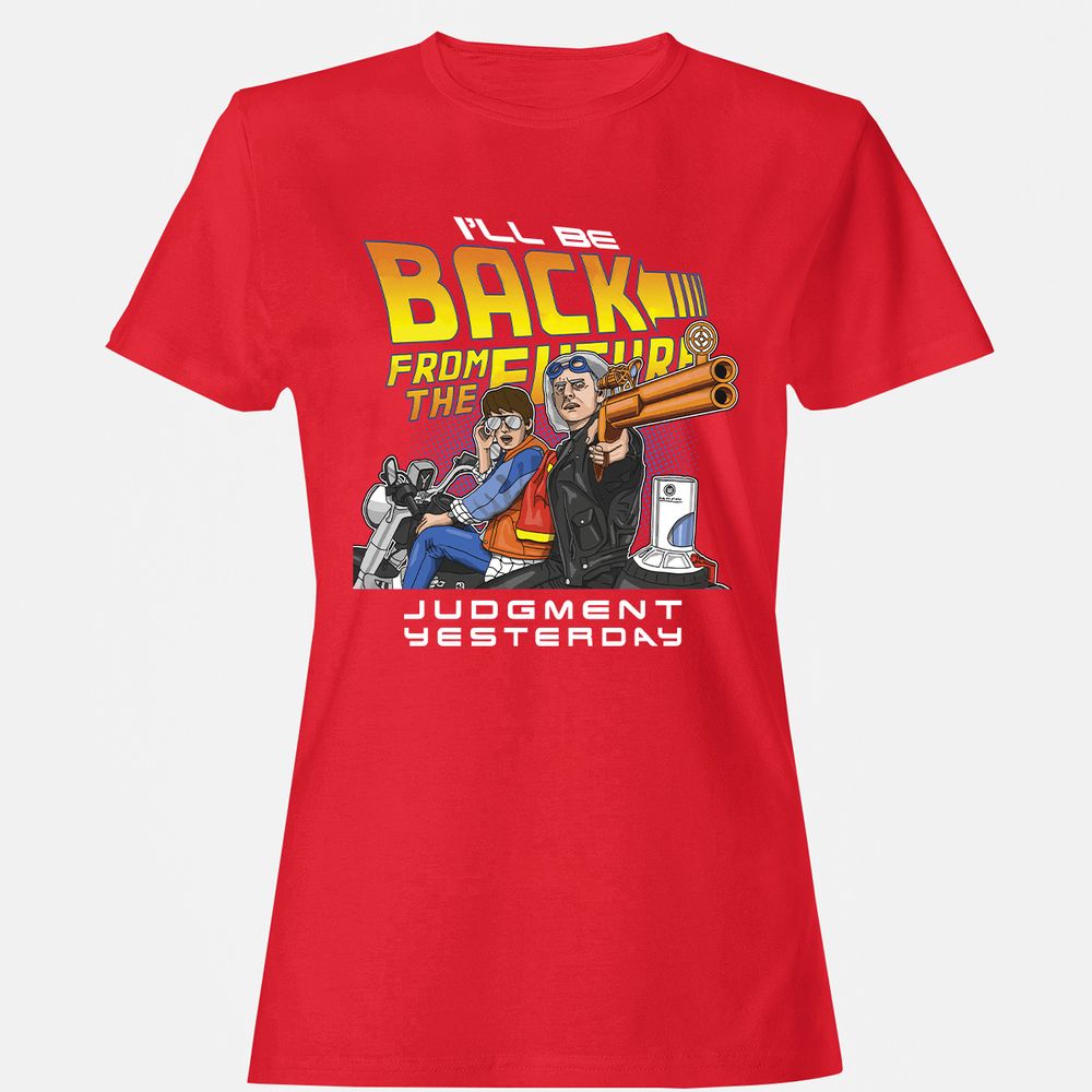 Women's T-Shirt - RGWFTAF8 - Red - 13