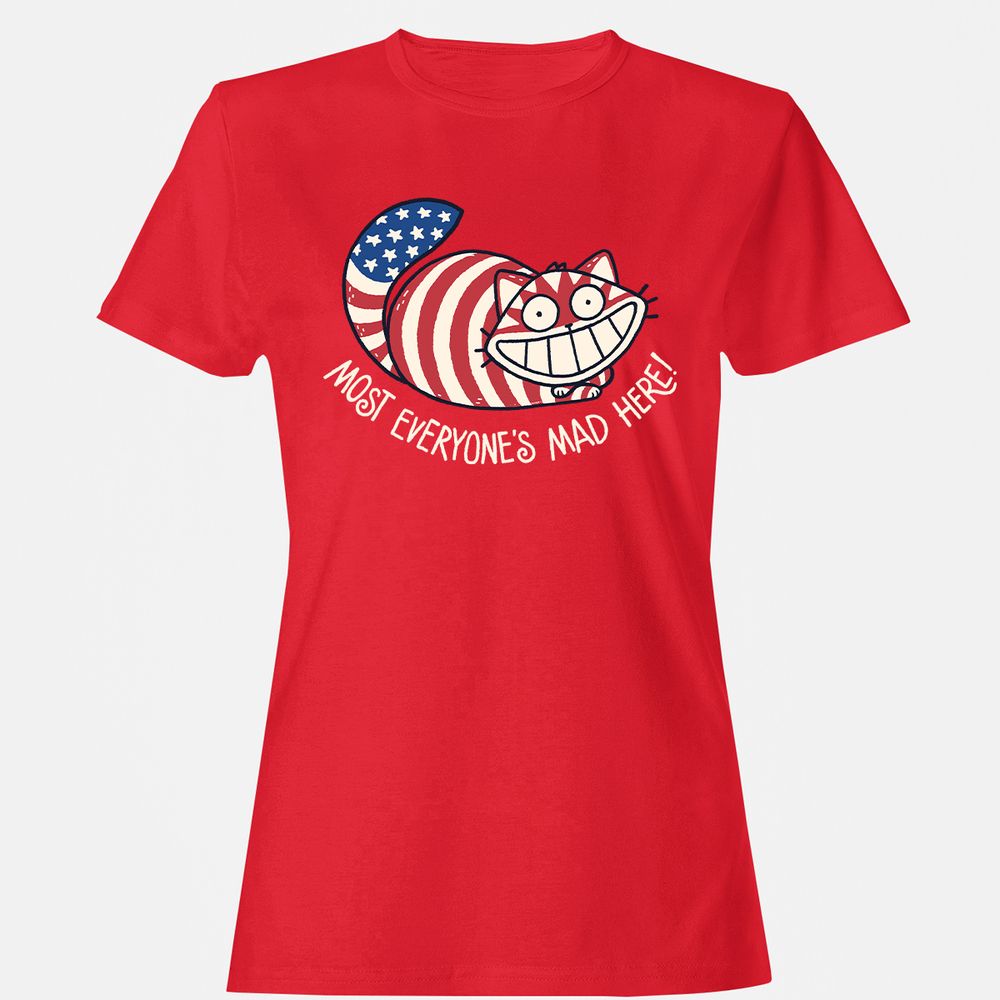 Women's T-Shirt - MKZB2SQS - Red - 13