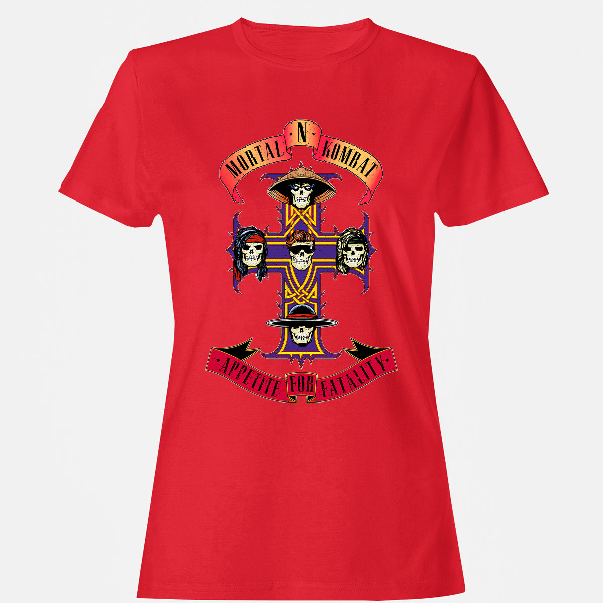 Women's T-Shirt - JSKJ9VJZ - Red - 13