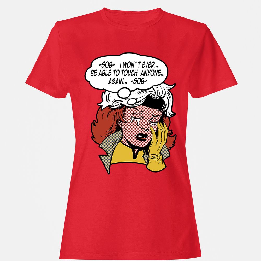 Women's T-Shirt - 5XWAR2XH - Red - 13