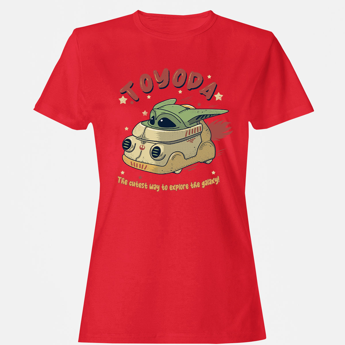 Women's T-Shirt - EN1FWV5R - Red - 13