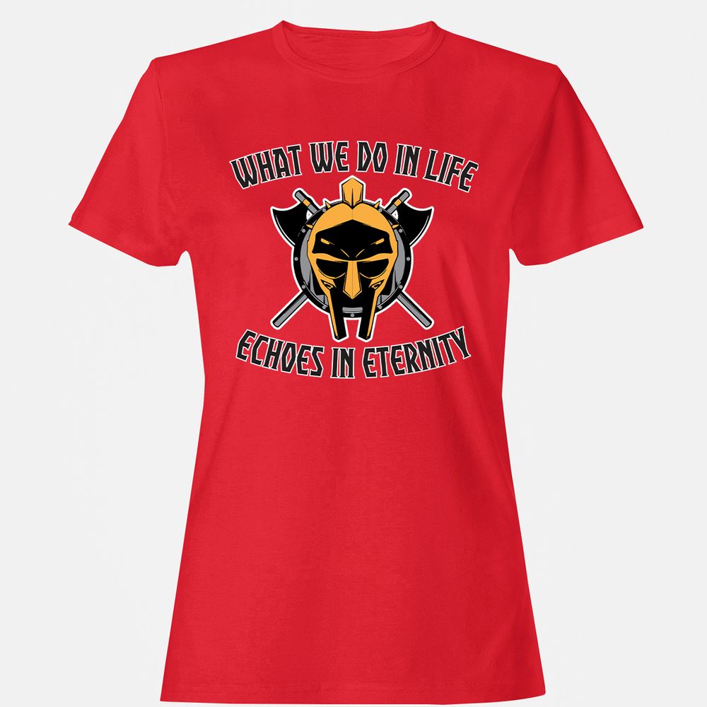 Women's T-Shirt - 9MV5E8VE - Red - 13