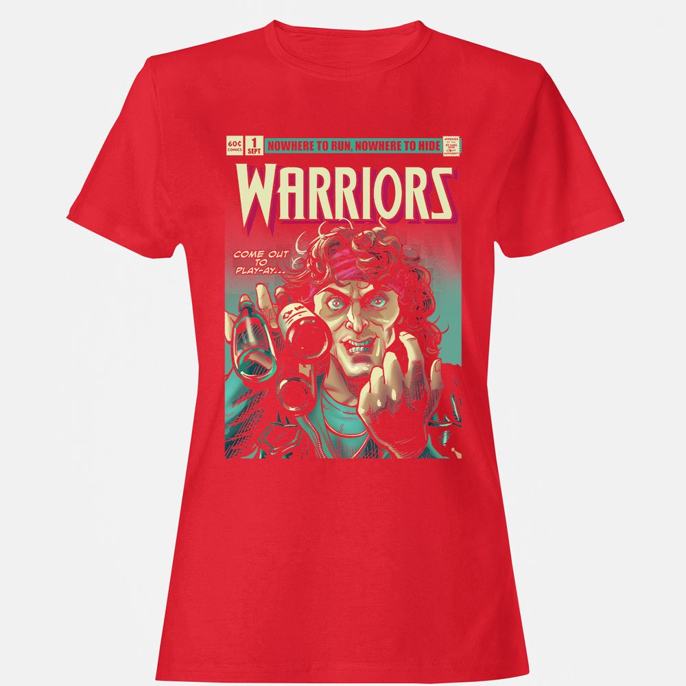 Women's T-Shirt - CRDZB34E - Red - 13