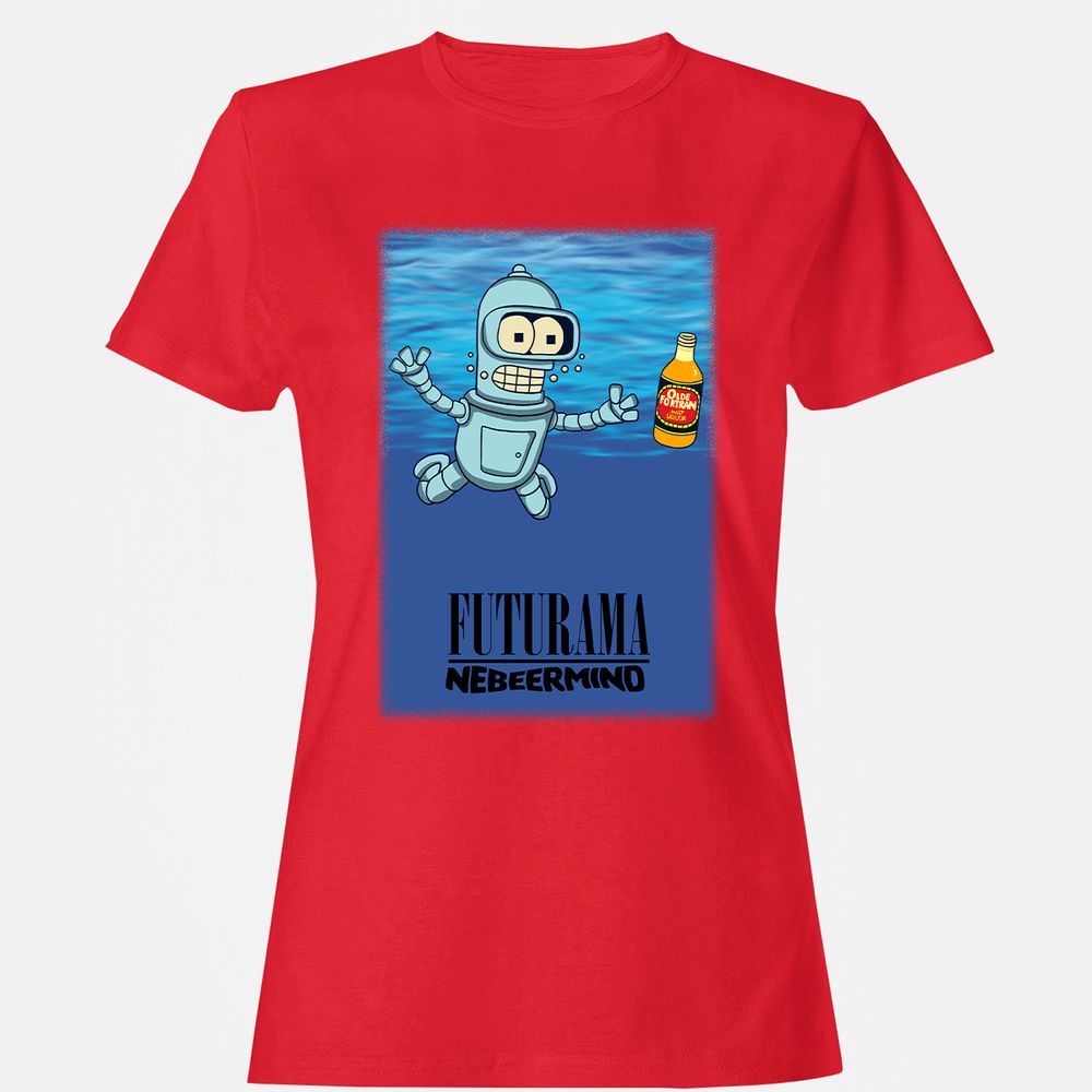 Women's T-Shirt - Q7EL8DZX - Red - 13