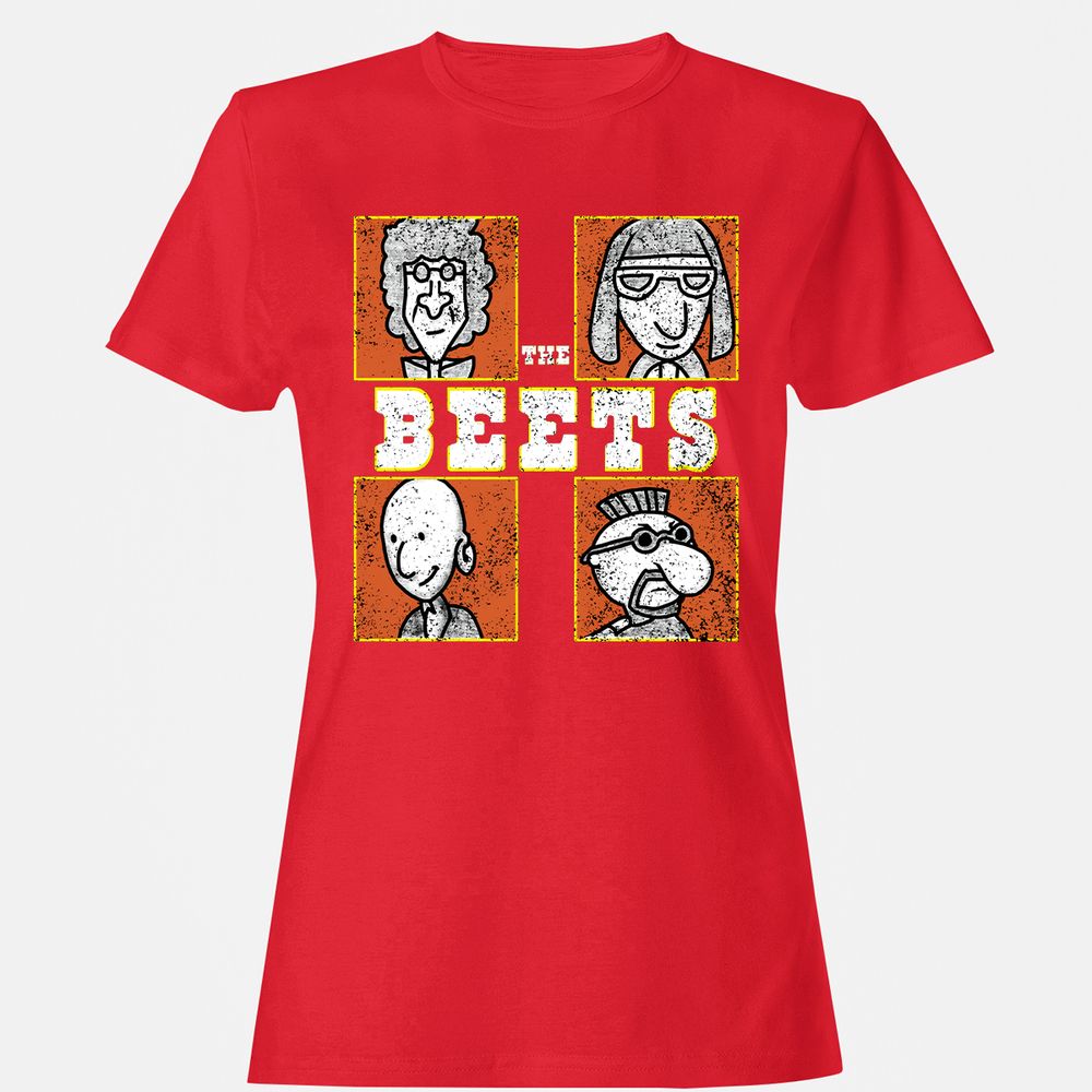 Women's T-Shirt - QAQLU1BU - Red - 13