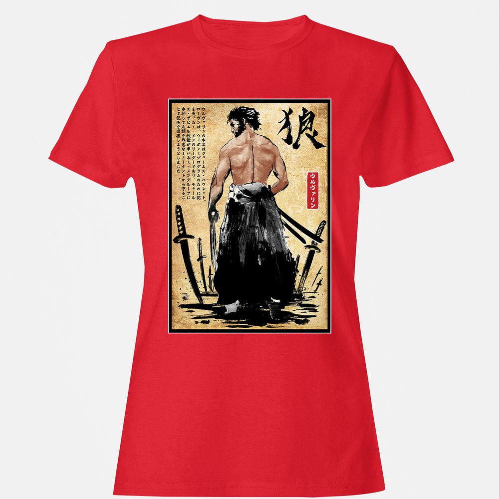 Women's T-Shirt - E8LAR2GF - Red - 13