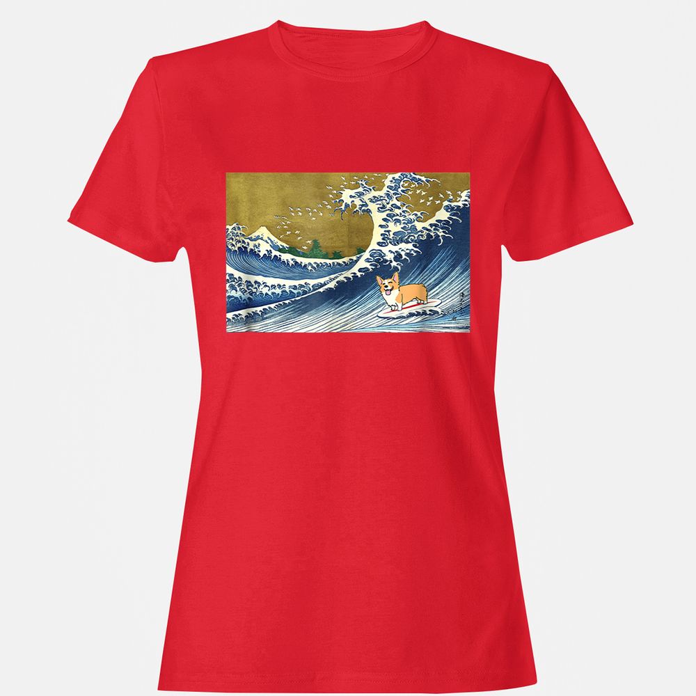 Women's T-Shirt - PBMWRA9T - Red - 13