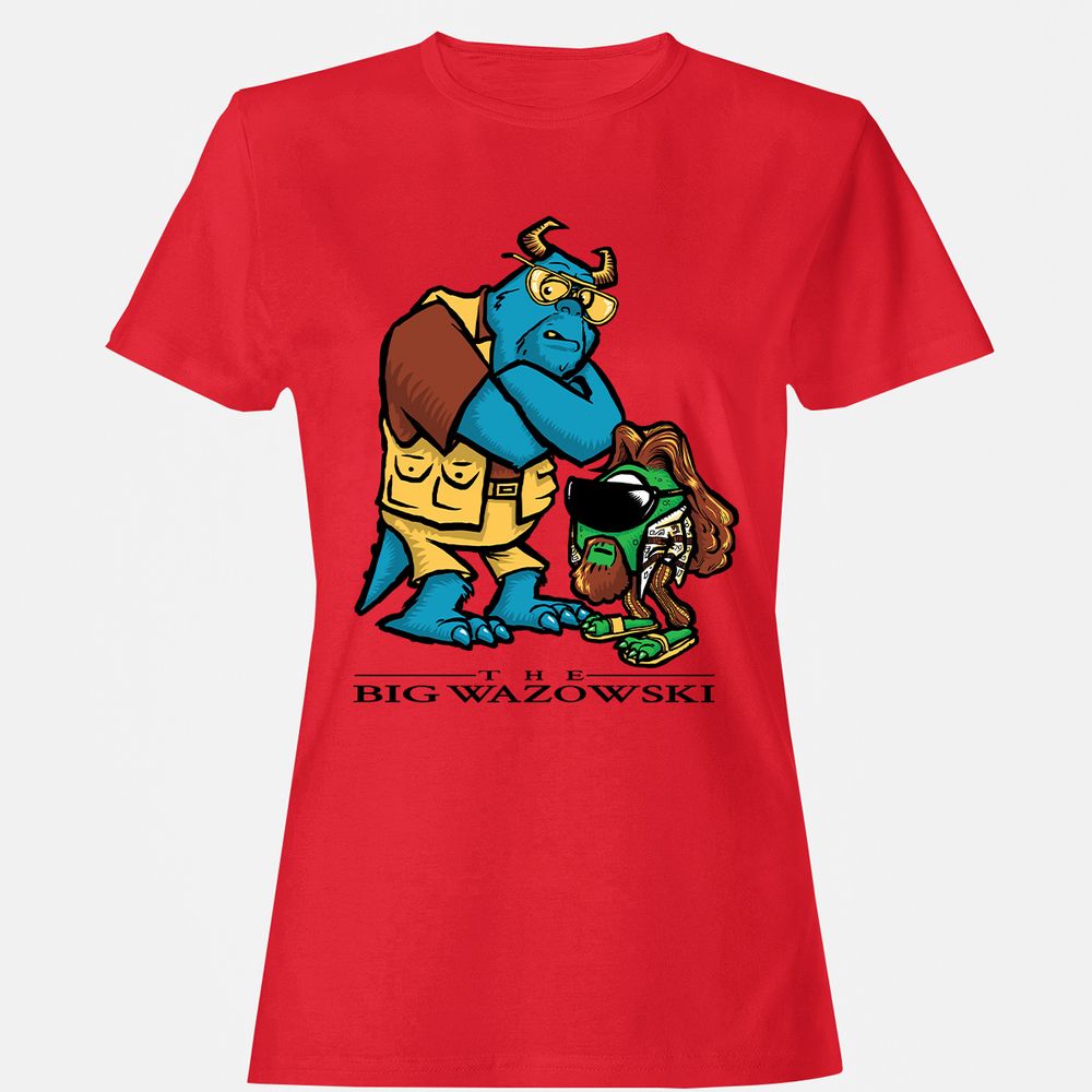 Women's T-Shirt - 573XLUGZ - Red - 13