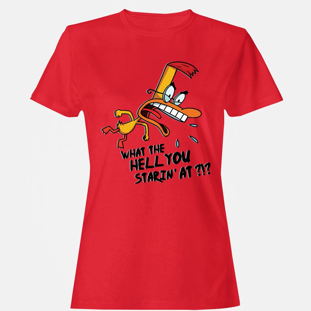Women's T-Shirt - 83J4JYQF - Red - 13