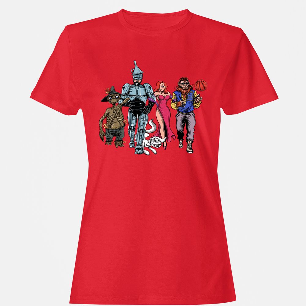 Women's T-Shirt - N7BDJ38L - Red - 13