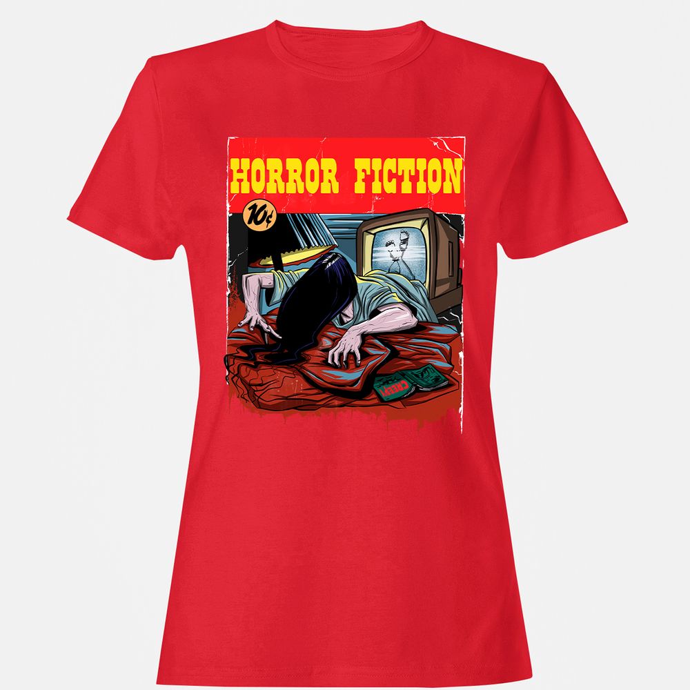 Women's T-Shirt - AENTG877 - Red - 13