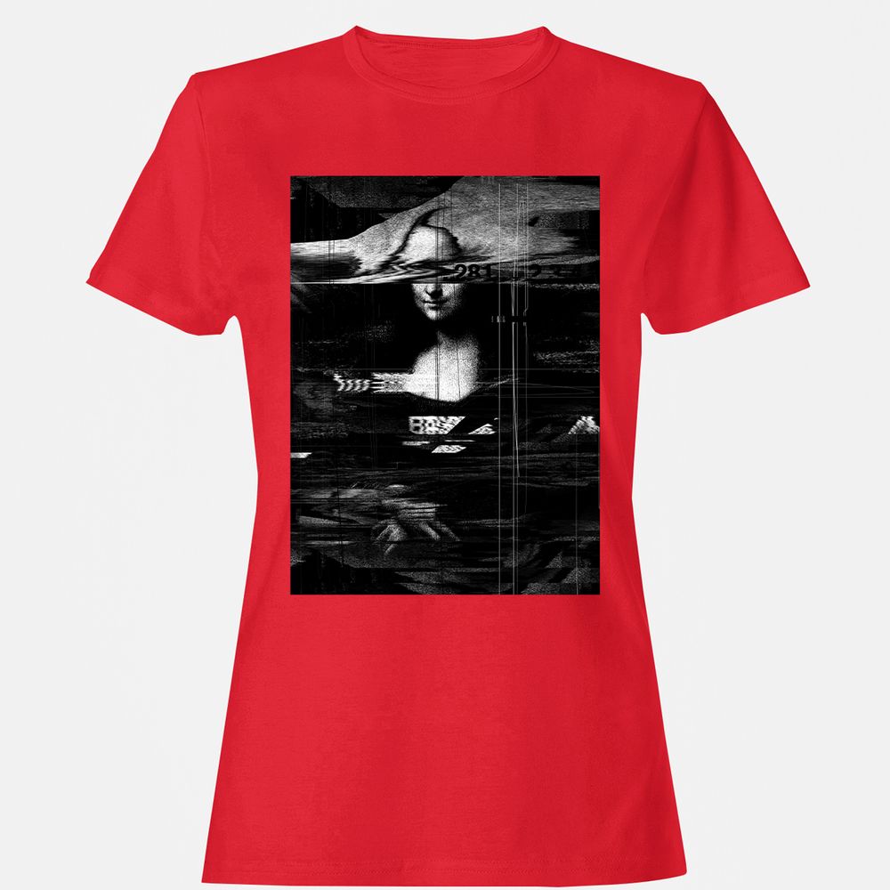 Women's T-Shirt - Y4HGMHQF - Red - 13