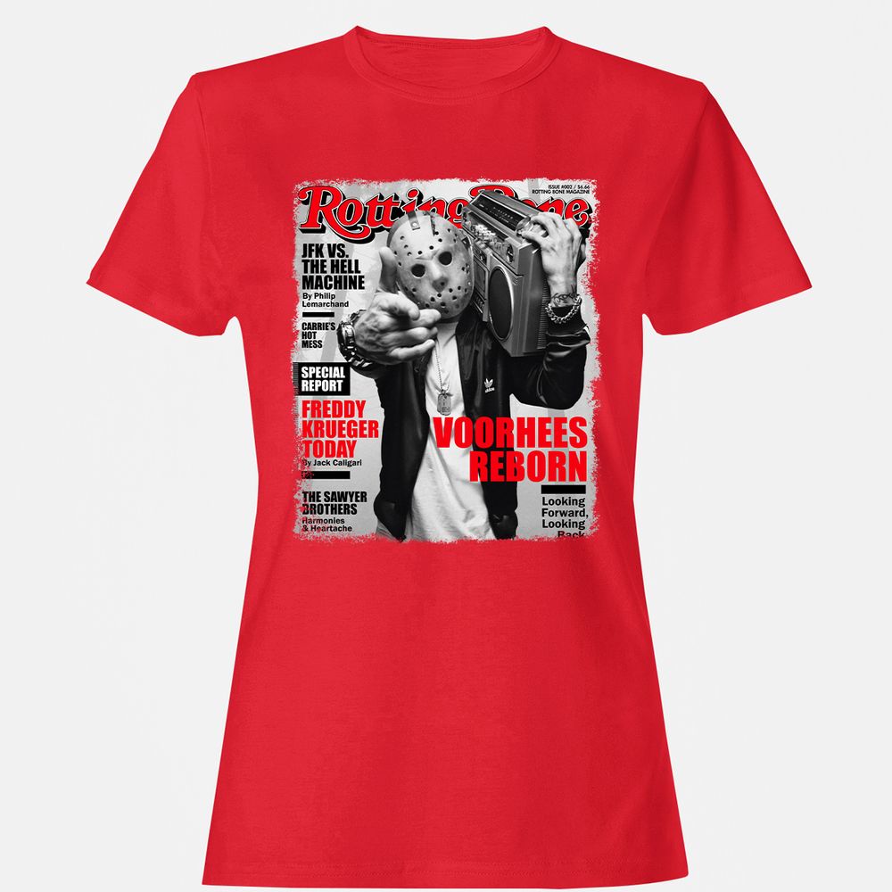 Women's T-Shirt - H7GGL4VM - Red - 13