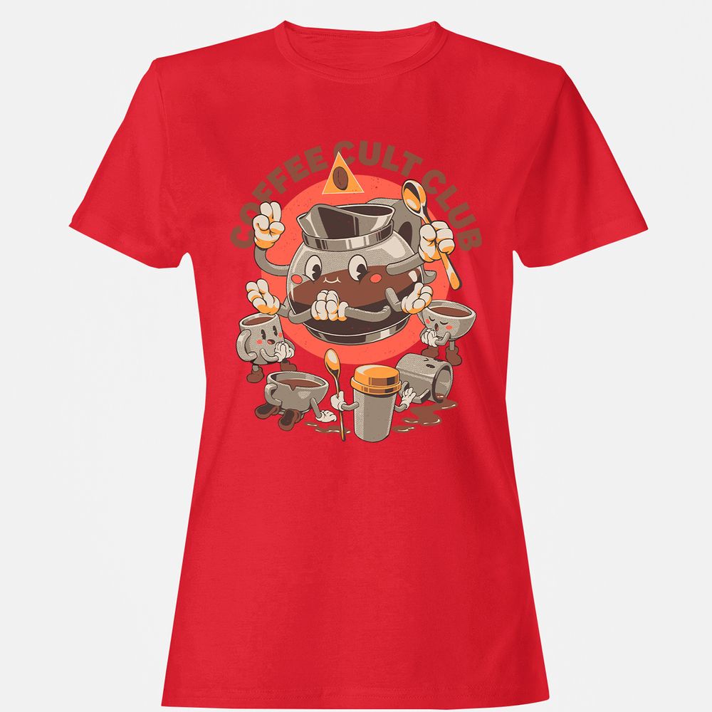 Women's T-Shirt - 6T5B868V - Red - 13
